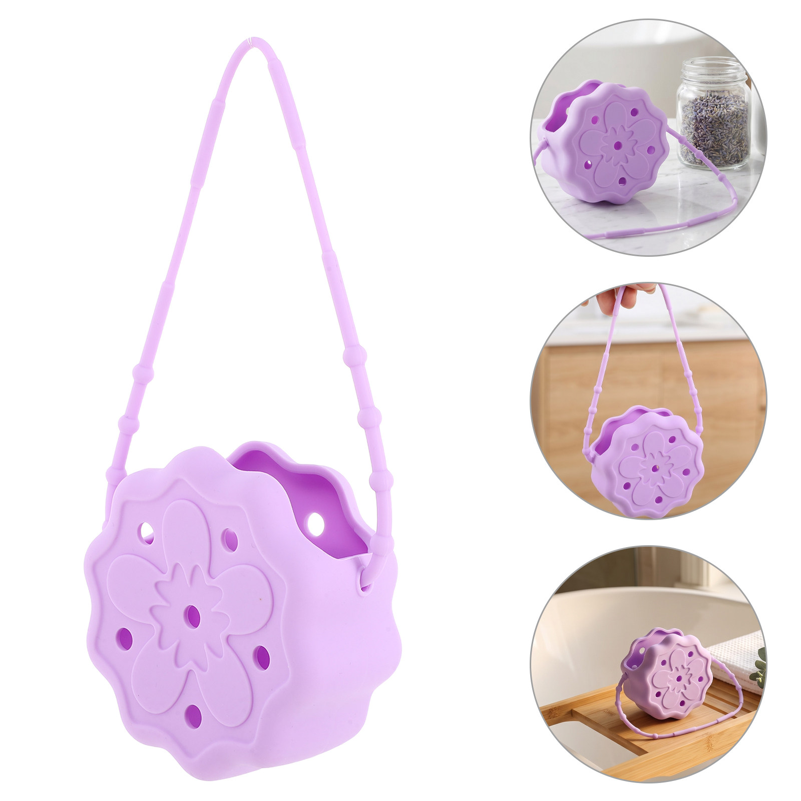 Purple Silicone Shower Steamer - Shower Steamer Tablet review and price