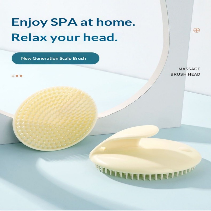 Soft Silicone Scalp Massager S - Dry Brush Body review and price