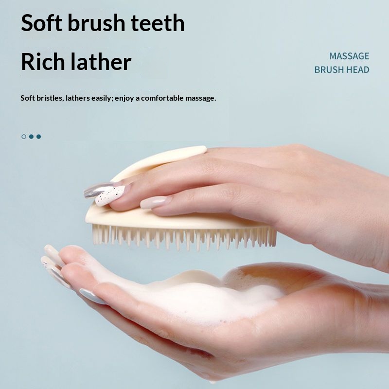 Soft Silicone Scalp Massager S - Dry Brush Body review and price