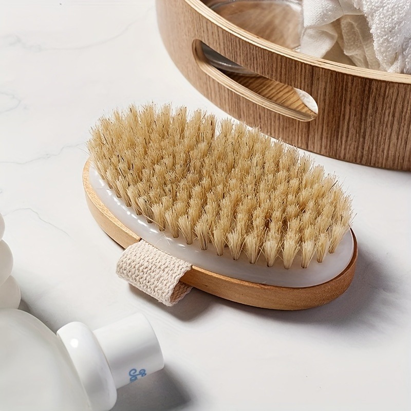Natural Bristle Body SPA Brush - Dry Brush Body review and price