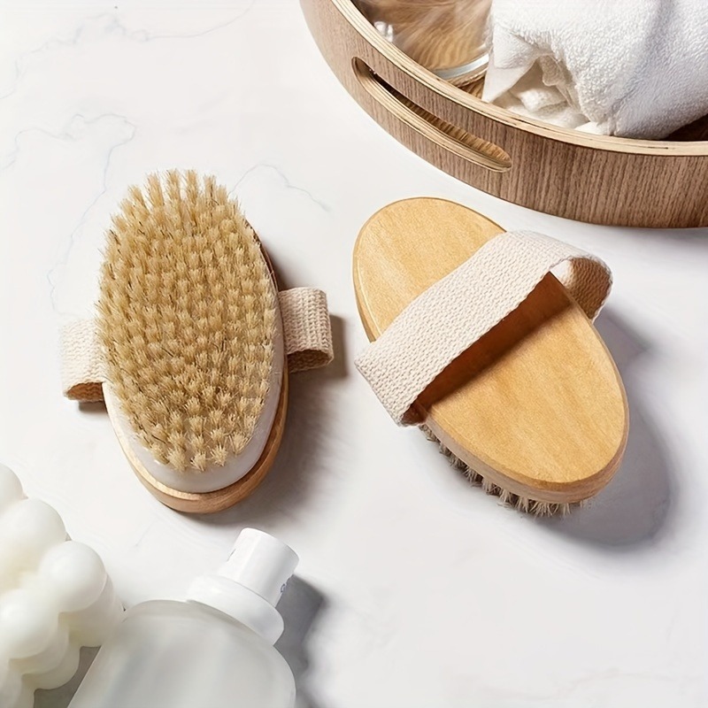 Natural Bristle Body SPA Brush - Dry Brush Body review and price