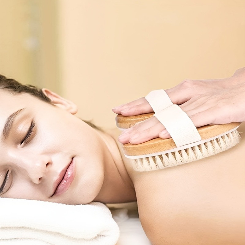 Natural Bristle Body SPA Brush - Dry Brush Body review and price