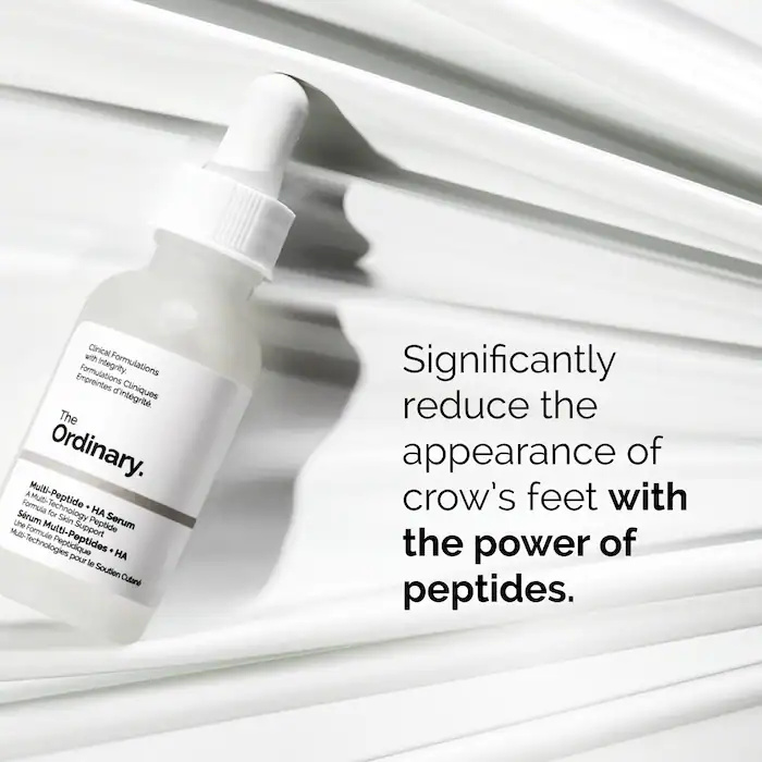 Multi-Peptide + HA Serum 30ml  - The Ordinary Serum Hyaluronic Acid review and price