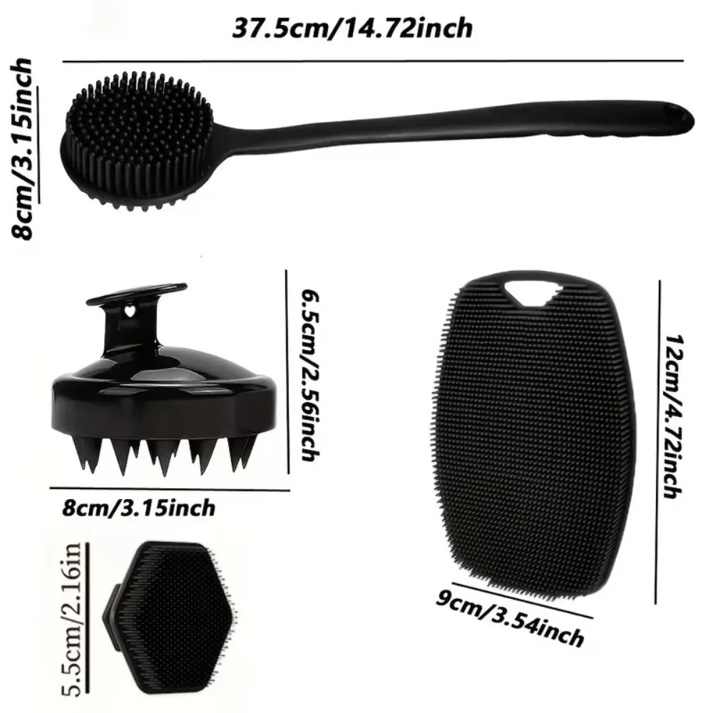 5/4/3/2/1Pcs Body Bath Brush S - Dry Brush Body review and price