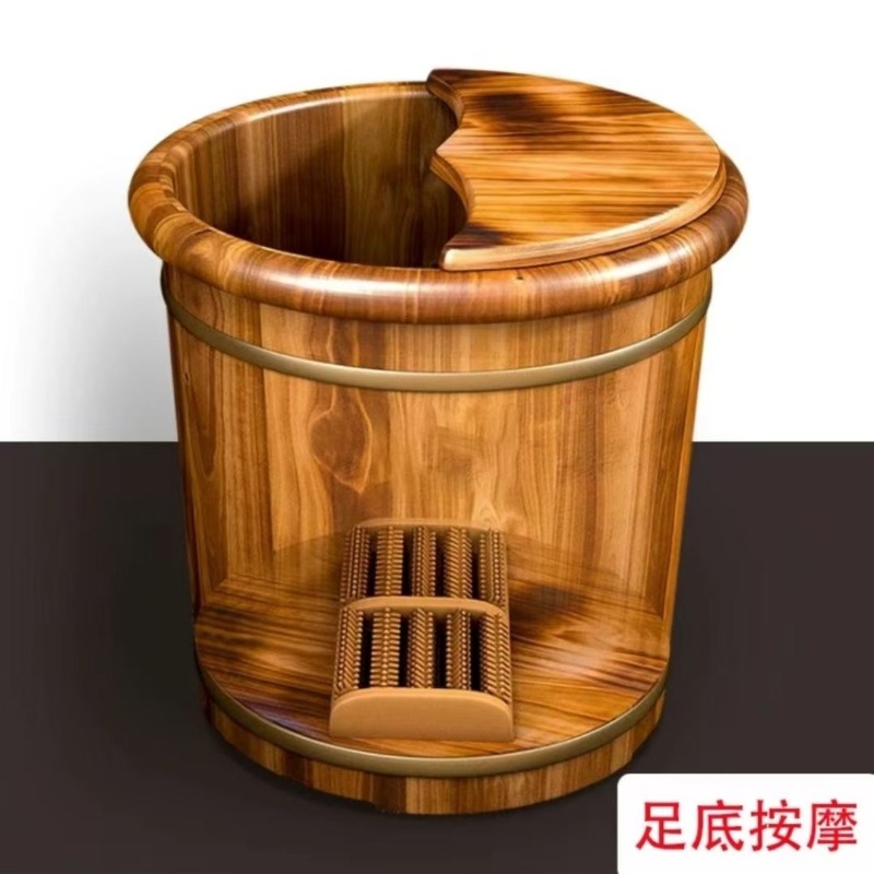 Wooden Foot Soaking Bucket, So - Spa & Wellness Paradies Braunschweig review and price