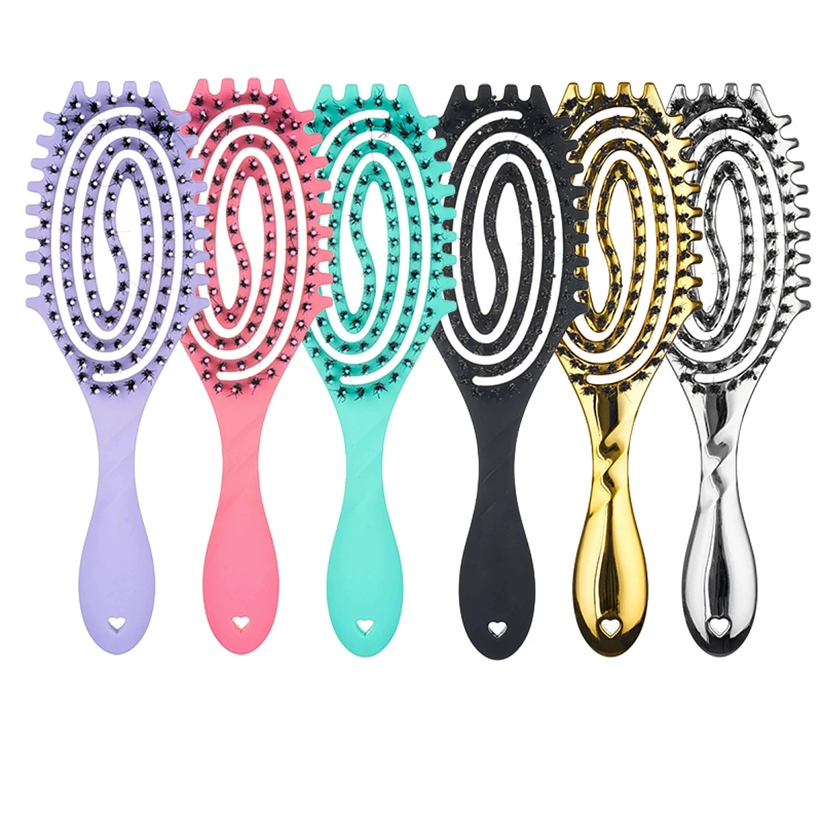 2-piece Comb Set,one Hollowed  - Dry Brush Body review and price
