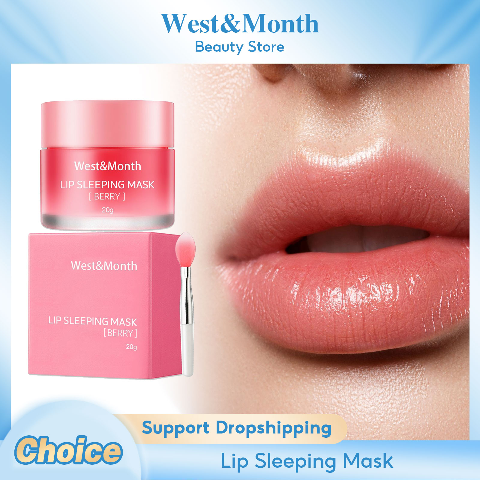 Sleeping Lip Mask Anti-Chapped - Dry Brush Body review and price