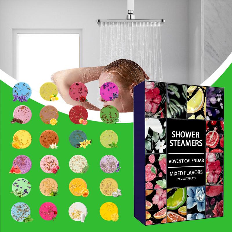 24pcs Shower Steamers Advent C - Shower Steamer Tablet review and price