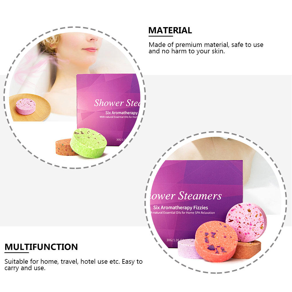 6Pcs Aroma Bath Tablets Premiu - Shower Steamer Tablet review and price