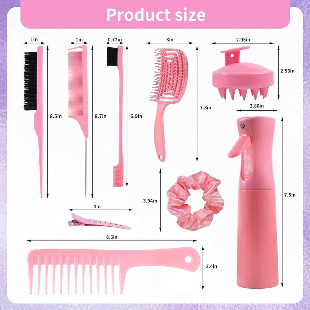 11 pcs Hair Brush Set, Detangl - Dry Brush Body review and price
